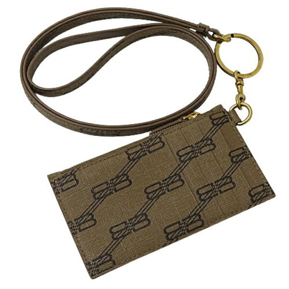 BALENCIAGA Brown Coated Canvas Wallet - Picture 3 of 10